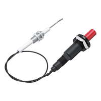 Allumage piézoélectrique universel Spark réglé avec allumeur de bouton poussoir de câble de 30cm pour le gril à gaz BBQ