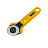 Allwin 45mm Circulaire Rotatif Cutter Lame De Sécurité Multi-fonction Tissu Papier En Cuir Cutter En Cuir Patchwork Piec