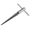 Alésoir 1 / 8-1 / 2 pouce (3.18-12.7mm) chanfrein de bois conique effilée
