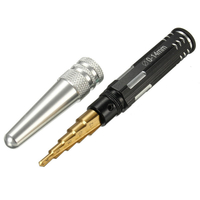 Alésoir multi-niveau 4-12mm Acier inoxydable en alliage à aléser avec chapeau