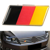 Aluminium allemand allemagne drapeau Badge Grille emblème voiture autocollant décalcomanie décoration universelle