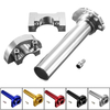 Aluminium de commande numérique par ordinateur daccélérateur de torsion multicolore de 1pc pour le vélo de scooter