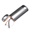 Aluminium Lunettes de soleil Protector Case Box Silver Hard Metal Glasses Storage Case