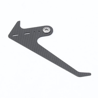 ALZRC Devil 380 420 FAST RC Hélicoptère Pièces Carbone Vertical Stabilisateur Queue 2.0 mm