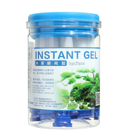 Aménagement paysager Transparent colle forte instantanée plantes aquatiques bloc et pierre corail roche colle adhésive p