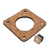 Amortisseur de moteur Anti-vibration en bois de liège Machifit 2/3mm pour moteur pas à pas Nema 17 42mm