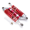 Amortisseur de moto 7mm à amortissement motorisé Connecteur rond 340mm Rouge