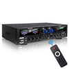 Amplificateur Bluetooth AV555BT Mini HIFI Amplificateur de puissance audio Bluetooth numérique