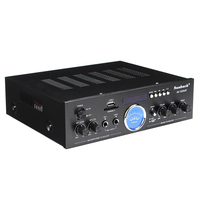 Amplificateur de puissance audio Bluetooth Amplificateur de puissance audio Bluetooth USB SD 2 * Entrée micro