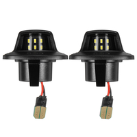 Ampoule blanche de plaque dimmatriculation LED pour Dodge Dakota pour Mitsubishi Raid