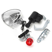 Ampoule halogène 6V 3W Générateur de friction motorisé Feu arrière à tête dynamo avec accessoires