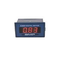 Ampèremètre à petite échelle daffichage numérique de mètre de courant alternatif monophasé 220V10A compatible avec