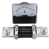 Ampèremètre analogique de panneau de pointeur ampèremètre DC 0-500A 500A avec shunt