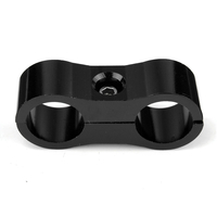 AN-6 AN6 13.4 MM Tressé Tuyau Séparateur Pince Montage Adaptateur Support Noir