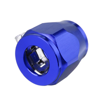 AN8 Hex Hose Hose Finisher Clamp With Screw Bande Hose End Cover Fitting Adapter Adapter Connector