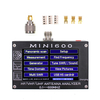 Analyseur dantenne UHF VHF MINI600 5V / 1.5A HF compteur de fréquence 0.1-600MHZ SWR mètre 0.1-1999 avec écran tact
