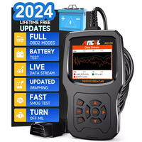 Ancel AD530 OBD2 Car Engine Tester Car Engine Diagnostics Tool Code Reading Clearing Car Battery Test Works On all OBDII