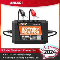 ANCEL BM300 PRO Car Battery Analyzer Charging Starting System Testing Tool 6V 12V 24V Car Battery Analyzer Charging Star