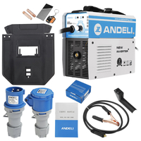 ANDELI MIG-250E AC220V EU Plug Numérique Ménage Monophasé Mini MIG Machine De Soudage Soudage sans Fil De Flux De Gaz On