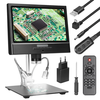 ANDONSTAR 10 Inch Digital Microscope4X Zoom 1080P LCD Display Magnifier Soldering Microscope with LED