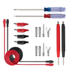 ANENG 18 en 1 Pince test mètre Sonde Multifonction Combinaison Ligne Tournevis Multimètre Accessoire