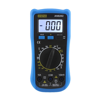 ANENG AN8202 Multimètre numérique Multimètre numérique à cristaux liquides DC DC Voltage Diode Freguency Multitester