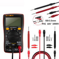 ANENG M10 Multimètre numérique CA / CC Ampèremètre Voltmètre Ohm mètre Testeur Condensateur Buzzer Multimétro Testeur av