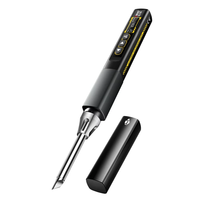 ANENG SL108 Electric Soldering Iron 96W PD QC Adjustable Temperature 100°C-450°C OLED Display Portable Fast Heat Solderi