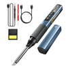 ANENG SL109 Electric Soldering Iron 75W Adjustable Temperature 100°C to 450°C Type-C Fast Charging Portable OLED Display