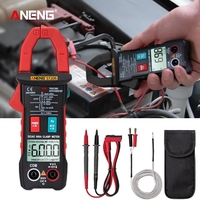 ANENG ST206 multimètre numérique pince multimètre 6000 comptes véritable RMS ampère DC / AC testeur de pince de courant