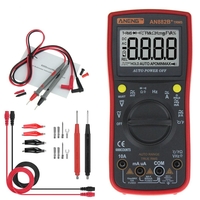 ANENGAN882B+MultimètrenumériqueTrue RMS 6000 compte avec la mesure de la tension AC / DC d