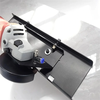 Angle Grinder 45-Degree Chamfer Cutting Tool 201 Stainless Steel Silver/Black 90x340mm Compatible with 100-Type Grinders