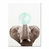 Animal toile drôle affiche cerf Koala éléphant bébé Art impression enfant chambre décor