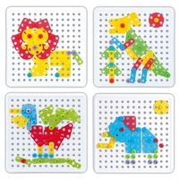 Animal Assembly Model Block Kit jouets éducatifs enfants bricolage jouet