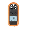 Anémomètre numérique 0-30 m / s compteur de vitesse du vent -10 ~ + 45 ° C testeur de température Anemometro avec affich