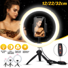 Anneau lumineux LED maquillage anneau lampe USB Portable Selfie anneau lampe support pour téléphone trépied support phot