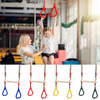 Anneaux à main en bois escalade balançoire siège jouet Sports de plein air Fitness enfants fournitures disque singe enfa