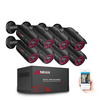 Anran 1080P Système de caméra de sécurité à domicile extérieur 2/4/6/8 canaux H.265 + DVR Caméras de vidéosurveillance W