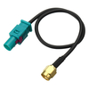 Antenne Adaptateur Fiche Câble Fakra Z (M) à SMA (M) Connecteur Pour GSM GPS DAB 25cm