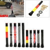 Antenne de voiture de grille de fibre de carbone de drapeau de lUnion Jack UK GER de 7.7cm / 10.7cm