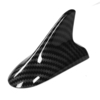 Antenne universelle de voiture de style de fibre de carbone Shark Fin Radio FM décorer lantenne
