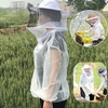 Anti-Bee Vêtements Cap Voile Respirant Demi Corps Apiculture Costume De Protection Outil Anti Bird Bird