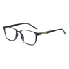 Anti Blue Light Reading Glasses Men Black Full Frame Hyperopia Eyewear High-definition Comfortable Presbyopia Glasses