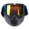 Anti-brouillard Lunettes Moto Vélo Masque Complet Masque Masques Len Nez Casque Bouclier