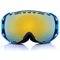 Anti-buée UV double lentille lunettes de ski Moto sphérique lunettes de snowboard