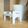 Anti-constipation de salle de bains pour le tabouret accroupi en plastique de tabouret accroupi en plastique pliable d&