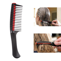 Anti-perte de cheveux Rouleau Peigne Cheveux Curling Brosse Peigne Brosse À Cheveux Coiffure Peigne Pro Salon De Coiffur