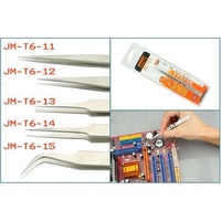 Anti-statique anti- magnétique pince courbe outil de maintenance de pince kit main jakemy jm - t6-15