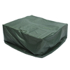 Anti-UV Rain Protective Rotin Furniture Outside Chair Covers for Wicker Rotin Garden Square Green