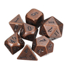 Antique Color Heavy Dice Set Jeu de dés polyédriques Jeux de rôles Dice Gadget RPG